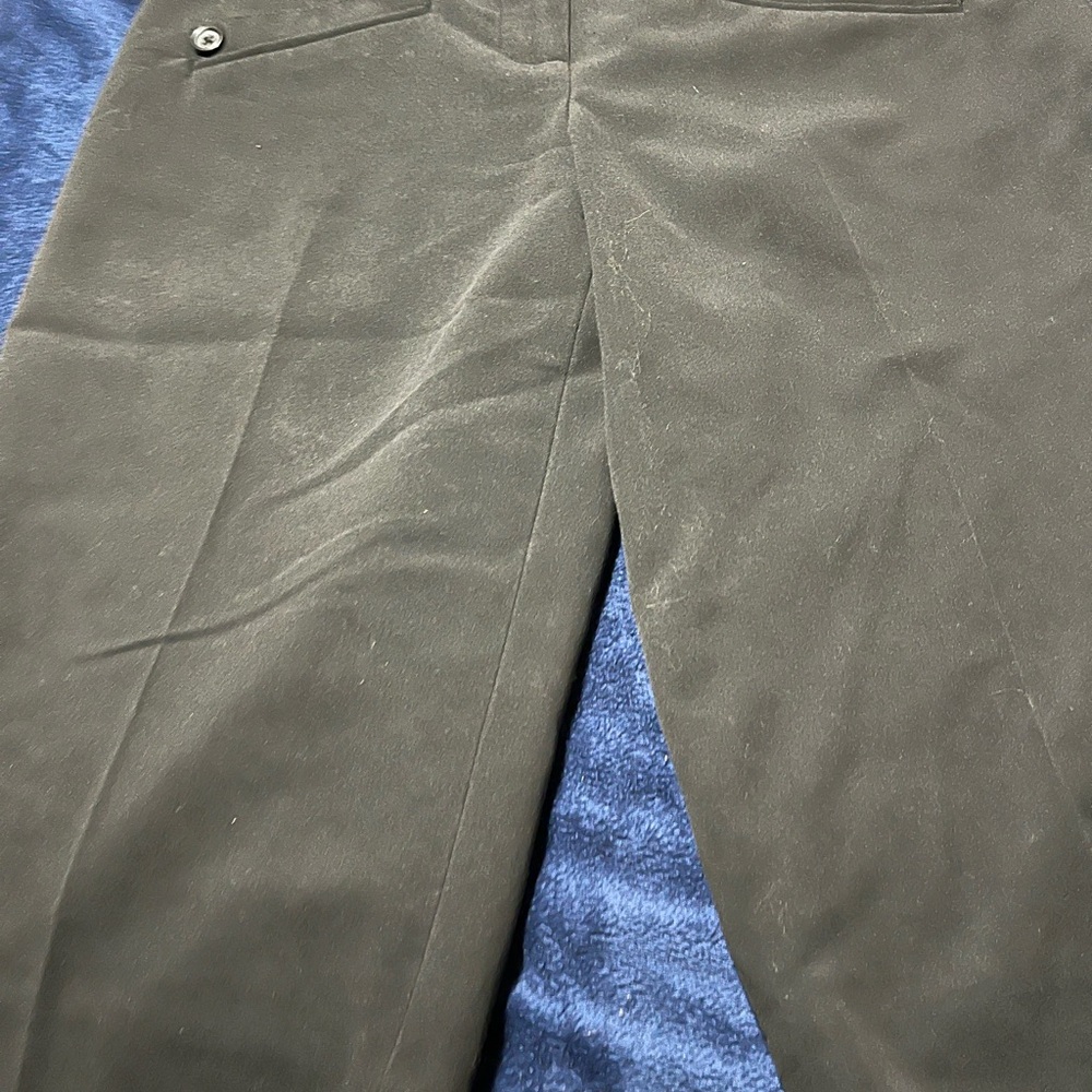 Larry Levine Charcoal Dress Pants